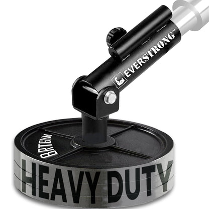 EVERSTRONG 1 inch and 2 inch - Landmine Base Gym Equipment - T Bar Row Landmine Attachment For Barbell - Home or Small Spaces - T Bar Row Platform for Deadlift Squat Tricep Exercises
