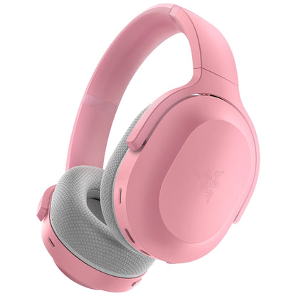Razer Barracuda Wireless Gaming & Mobile Headset (PC, PlayStation, Switch 2, Android, iOS): 2.4GHz Wireless + Bluetooth - Integrated Noise-Cancelling Mic - 50mm Drivers - 40 Hr Battery - Quartz Pink