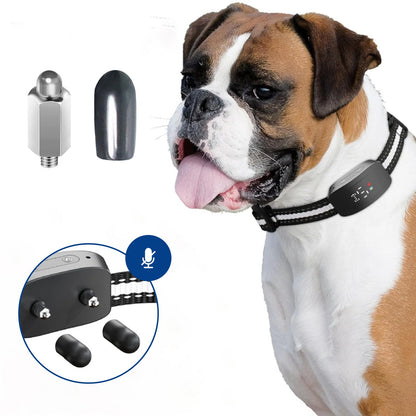 20PCS Extra Contact Points Replacement Part for Dog Training Collars Shock Collar Replacement Prongs with Rubber Tips Silicone Covers for Pet Dog Training Anti Bark Collars Tool, 10 Pairs