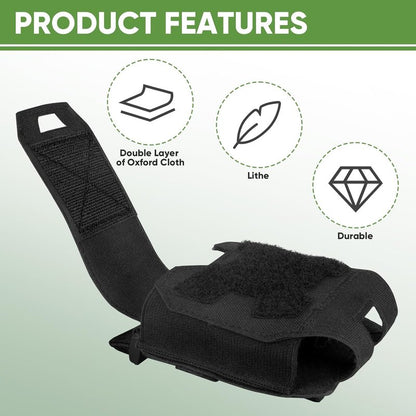 Handcuff Holster - MOLLE Handcuff Case for Multiple Cuffs | Tactical Pouch for Duty Belt & Vest