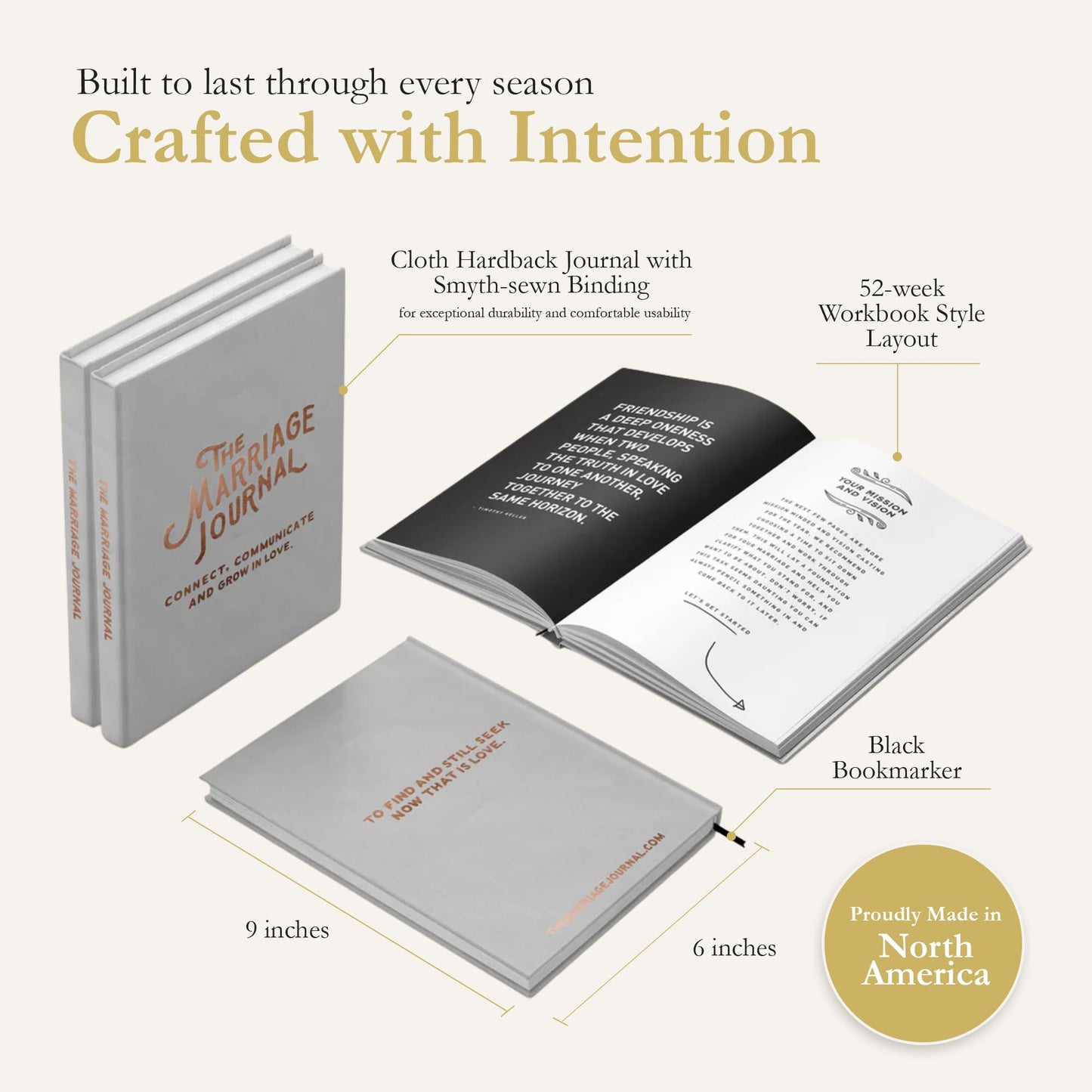 Beating 50 Percent The Marriage Journal - Couples Journal with 52-Week Devotionals & Guided Prompts to Strengthen Communication, Emotional Intimacy & Faith - Gift for Engaged & Married Couples
