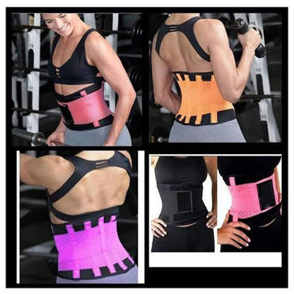 VENUZOR Waist Trainer Belt for Women - Waist Cincher Trimmer - Slimming Body Shaper Belt - Sport Girdle Belt (UP Graded)(Pink,XX-Large)