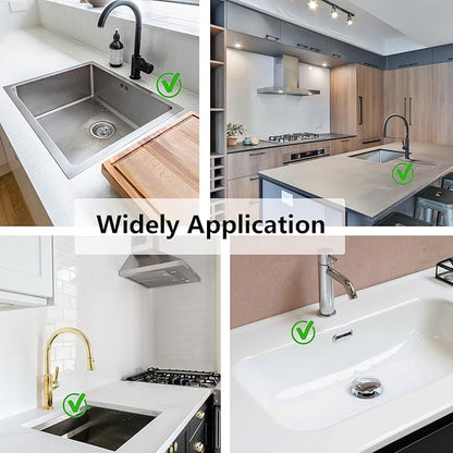Kitchen Sink Splash Guard Silicone Drip Catcher Tray Sink Protector