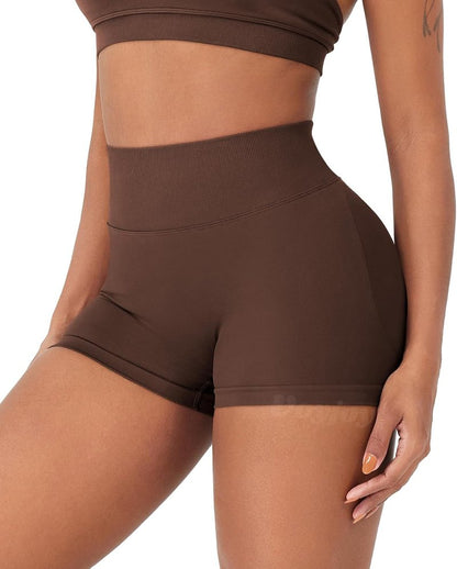 VOYJOY Women’s Workout Shorts - Scrunch Butt Lifting Seamless Biker Shorts | 2.5” to 6” Sizes