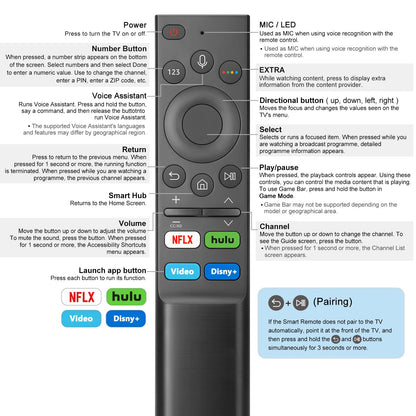 Replacement for Google-Chromecast-Remote, for Chromecast with Google TV Remote 4K/HD & Google TV Streamer 4K(Only for Snow Chromecast Google)