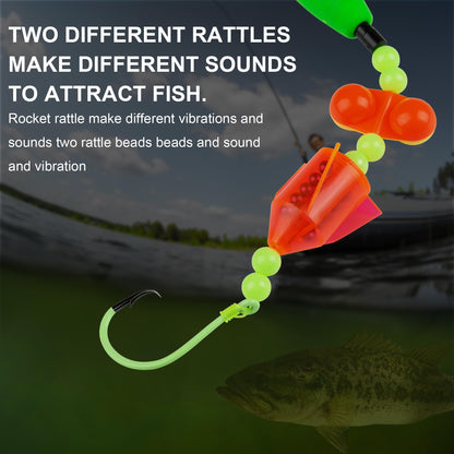 Bombrooster 5Pcs Santee Catfish Rig Set, Float Rig for Freshwater Fishing
