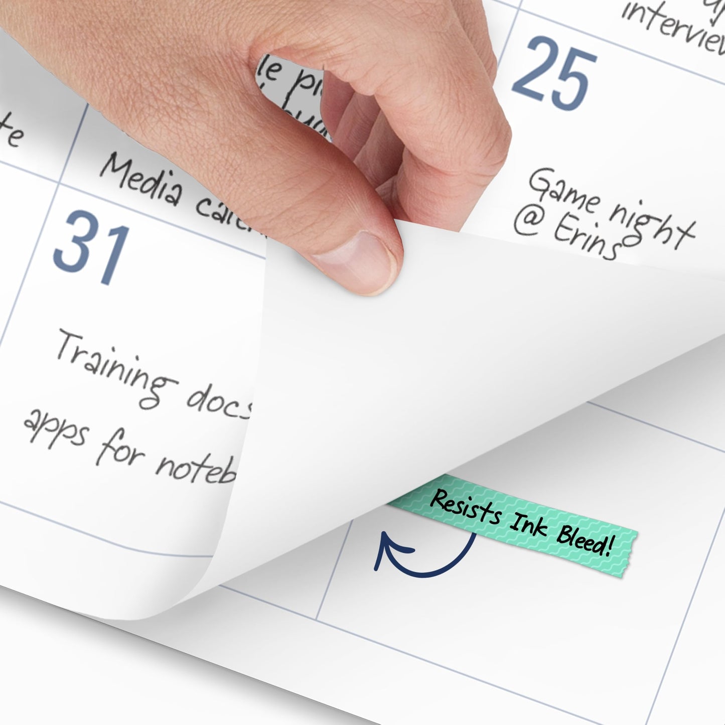 AT-A-GLANCE Desk Calendar 2026-2027 Planning Pad, Academic 12-Month July-June, Monthly, 21-3/4" x 17" Standard, Easy-to-Read, Unruled Daily Blocks (SKLPAY32)