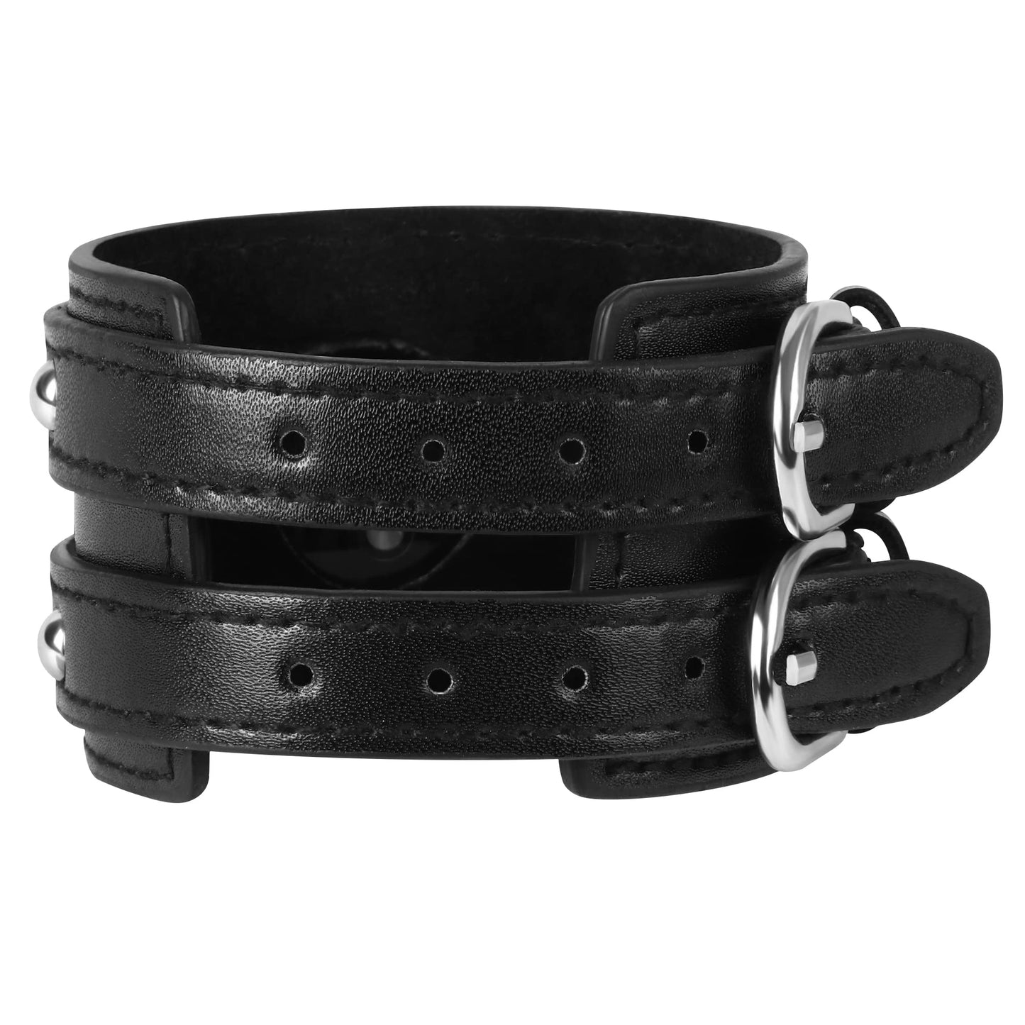 VIQIV Leather Bangle Watch Band for Apple Watch Series 8, 7, 6, 5, 4, 3, 2, 1, 8.5"-160mm