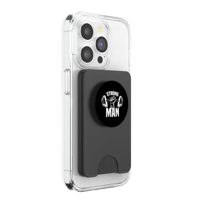 Strongman Gym Yoke Log Dumbbells PopSockets PopWallet for MagSafe