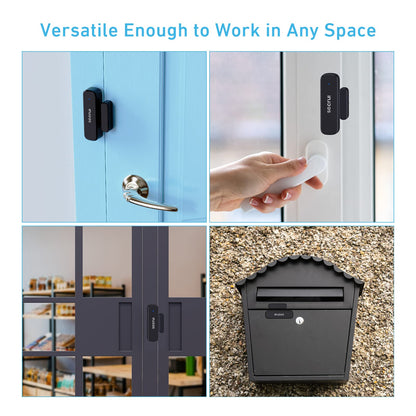 SECRUI Door Chime, Door Open Sensor Chime for Business/Home When Entering, Adjustable Volume, Easy Installation, 400ft Range, 52 Chimes, M508+D7