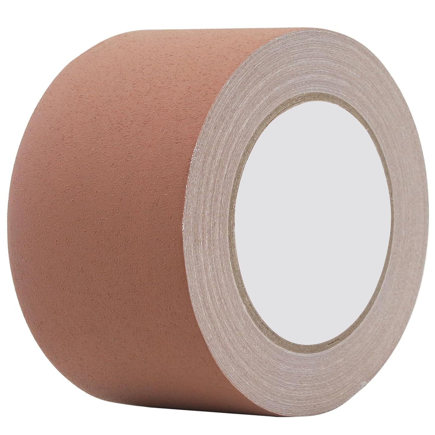 AMOGATO Gaffer Tape 3 Inch x 30 Yard,Gaffers Tape Brown,Rubber Adhesive Leaves No Residue, Waterproof,Multipurpose,Easy to Tear,Great for Concerts, Weddings or More