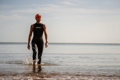 ZONE3 Women’s Ascend Sleeveless Wetsuit – Premium Flex & Flow for Natural Stroke