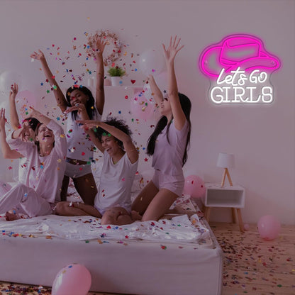 Lucunstar I'M Literally Just A Girl Neon Sign,Pink Led Sign,Led Neon Light for Wall Decor,Light Up Sign for Bedroom,Dimmable Switch USB Connectivity Neon Signs for Girlsroom Decor,Party Light