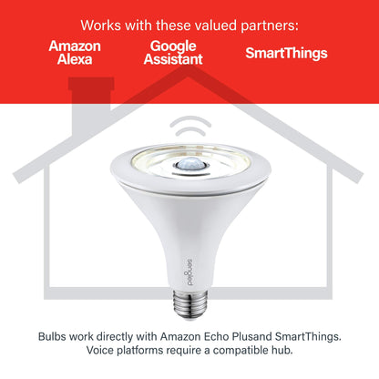 Sengled Smart Light Bulbs, Zigbee Hub Required, Works with Alexa and SmartThings, Voice Control with Google Home and Echo with built-in Hub, Soft White 60W Equivalent A19 Dimmable Smart Bulbs, 4-Pack