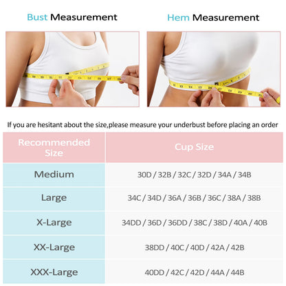 Women's Zip Front Sports Bra - Wireless, Post-Surgery, Padded, Racerback, Workout Gym Yoga Bras - 3 Pack (Large, Black+Grey+Light Blue)