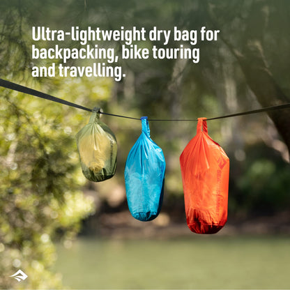 Sea to Summit Ultra-Sil Dry Bag, Ultralight Waterproof Dry Storage, 8 Liter, Atoll Blue