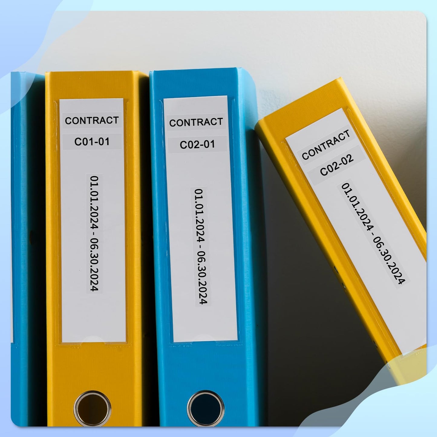 Compatible DYMO D1 Label Tape Black on Clear Replace for DYMO Label Maker Refills 45010 S0720500, 1/2Inch x 23Ft for Dymo LabelManager 160 210D 280 360D Labeler, 3-Pack
