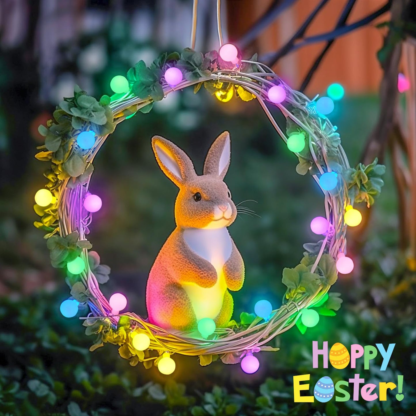 JMEXSUSS 100 LED Connectable Easter Lights String Indoor, 33 ft Globe String Lights Plug in with Remote, 8 Modes Timer Pastel Christmas Light Outdoor for Bedroom Tree Room Party Easter Decoration