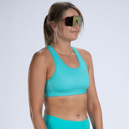 Zoot Women's Triathlon Sports Bra - High-Performance Racerback with UPF 50+ Protection | Perfect for Swim, Bike, Run