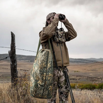 Camouflage Scent Control Bag - Extra Large 42 x 26 Inch Waterproof Smell Proof Storage for Hunting Gear
