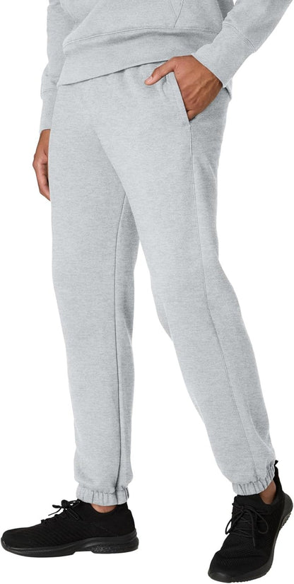 Hanes Men's Jogger Sweatpants - Heavyweight Fleece with Pockets | 30" Inseam