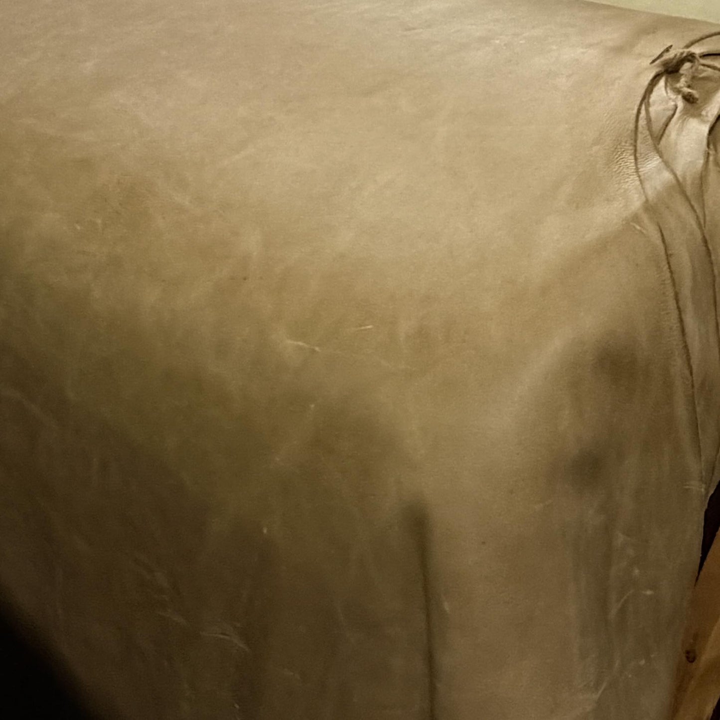 Premium Full-Grain Cowhide Leather Sheet - Large 6x6 Feet or More - Natural, Durable & Versatile for DIY Crafts, Upholstery, and Home Decor (Light Brown)