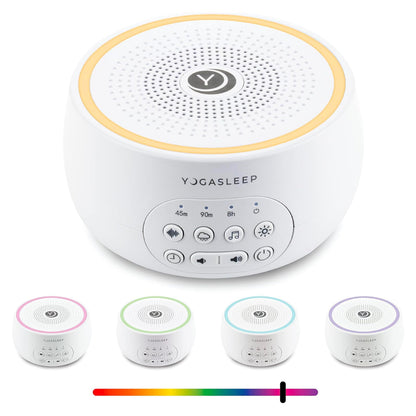 Yogasleep Dreamcenter Multi Sound White Noise Machine with Night Light, Sleep Timer, 26 Soothing Sounds for Travel, Noise Canceling for Office Privacy, Sleep Aid for Adults & Baby, Registry Gift