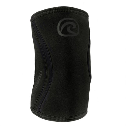 Rehband Elbow 5mm Compression Sleeve, Neoprene Elbow Sleeves for Weightlifting, Anatomical Design, Non-Slip & Close Fitting, Elbow Support Unisex, Colour:Carbon/Black, Size:Large