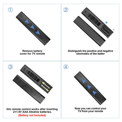BN59-01357A Replacement Voice Remote Control fit for Samsung Smart TVs Compatible with Samsung QLED Series Smart TV Also BN59-01357F BN59-01357P Full Function Replacement