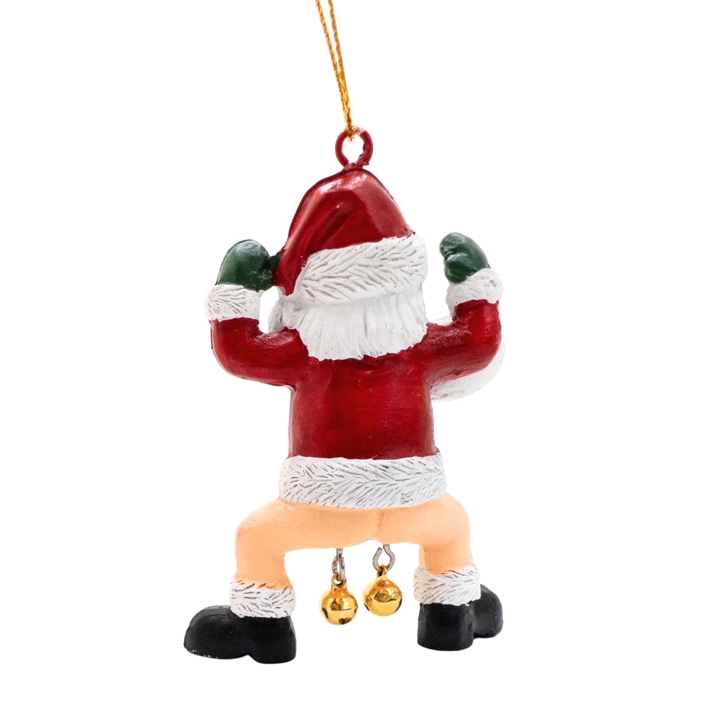 Funny Santa Claus Jingle My Bells Christmas Tree Naughty Adult Humor Ornament