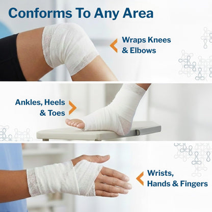 McKesson Sterile Gauze Roll Bandages, 3.4 in x 3.6 yd
