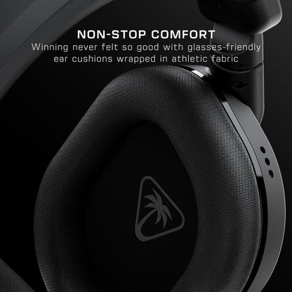 Turtle Beach Stealth 600 Wireless Multiplatform Amplified Gaming Headset for PC, PS5, PS4, & Mobile – Bluetooth, 80-Hr Battery, Noise-Cancelling Flip-to-Mute Mic, Waves 3D Audio –Black