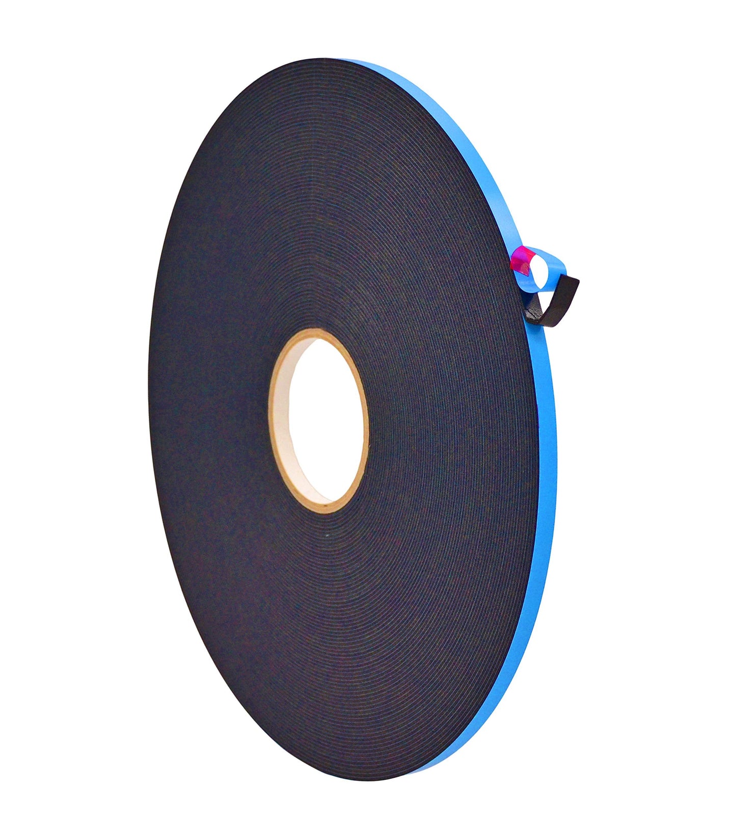 WOD WGT06P Double Sided Foam Mounting Tape, 1/16 inch Thick x 3/8 inch x 150 Ft. Weather Resistant for Gap Filling, Home or Office Decor, Dual-Pane Glass Bonding, Replacing Insulated Windows, Black