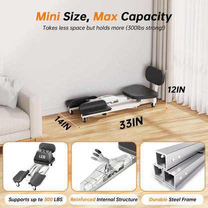Split Machine, Leg Stretcher Machine for Flexibility – 180° Adjustable Stretching Equipment with Seat & Backrest, Perfect for Ballet, Cheerleading, Dance, Gymnastics, Martial Arts, Kids & Adults