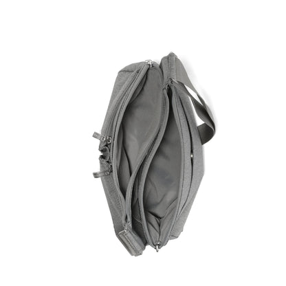 Baggallini Cross Over Crossbody Women 11x8.5 Medium Travel Bag Lightweight Water-Resistant Nylon Organized Handbag Purse