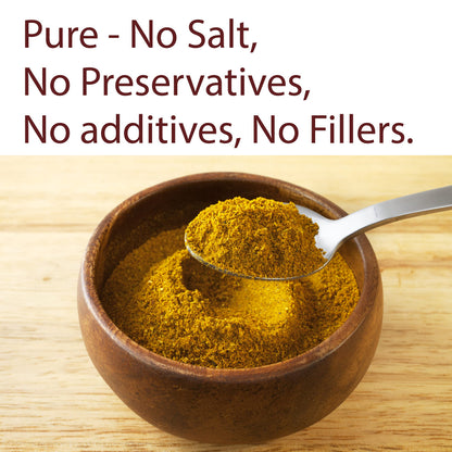 The Spice Way - Ras El Hanout Moroccan Meat Spice Blend of Turmeric, Cinnamon, Coriander, Mace, Cumin, Paprika & Nutmeg - Salt Free (resealable bag 4 oz)