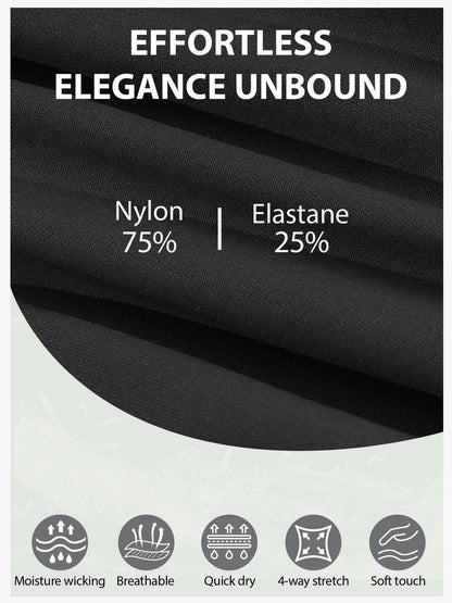 HiBwoBwo Women's Flare Leggings with Pockets High Waisted Scrunch Workout Leggings Butt Lifting Bootcut Yoga Pants Black