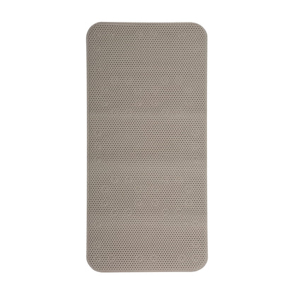 Duck Brand Softex Bath Mat for Tubs, Machine Washable, 17 x 36 Inches, Taupe, Skid Resistant (442097)