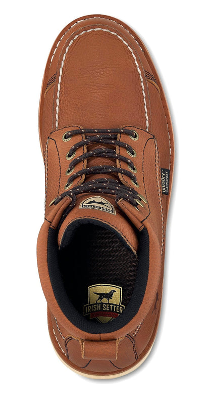 Irish Setter, Wingshooter, Men’s, 7", Waterproof, Hunting Boot, Amber/White, 14 EE (Wide)