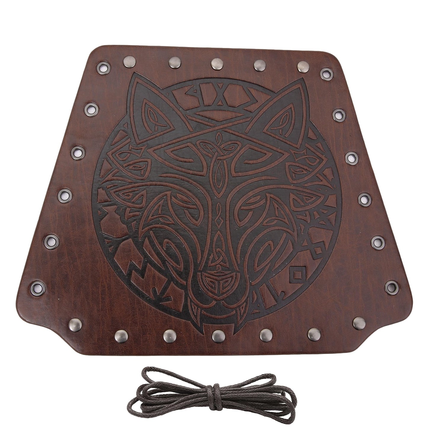 GelConnie Leather Arm Guards Medieval Leather Bracers Renaissance Arm Wraps Cosplay Wrist Guards Viking Bracers Faux Leather Arm Guards for Men