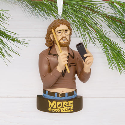 Hallmark Saturday Night Live More Cowbell Christmas Ornament, SNL 50th Gifts