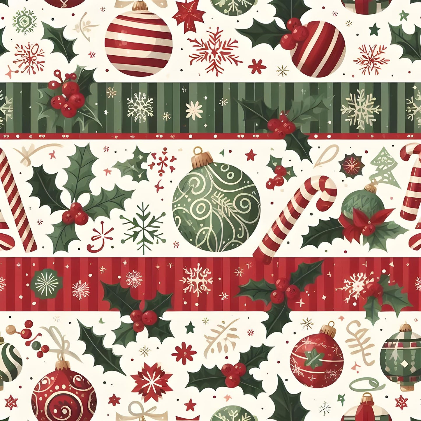 Kitico Christmas Peel and Stick Wallpaper Roll – Self Adhesive Decorative Wall Paper & Christmas Wrapping Paper 17.3"x196.8"