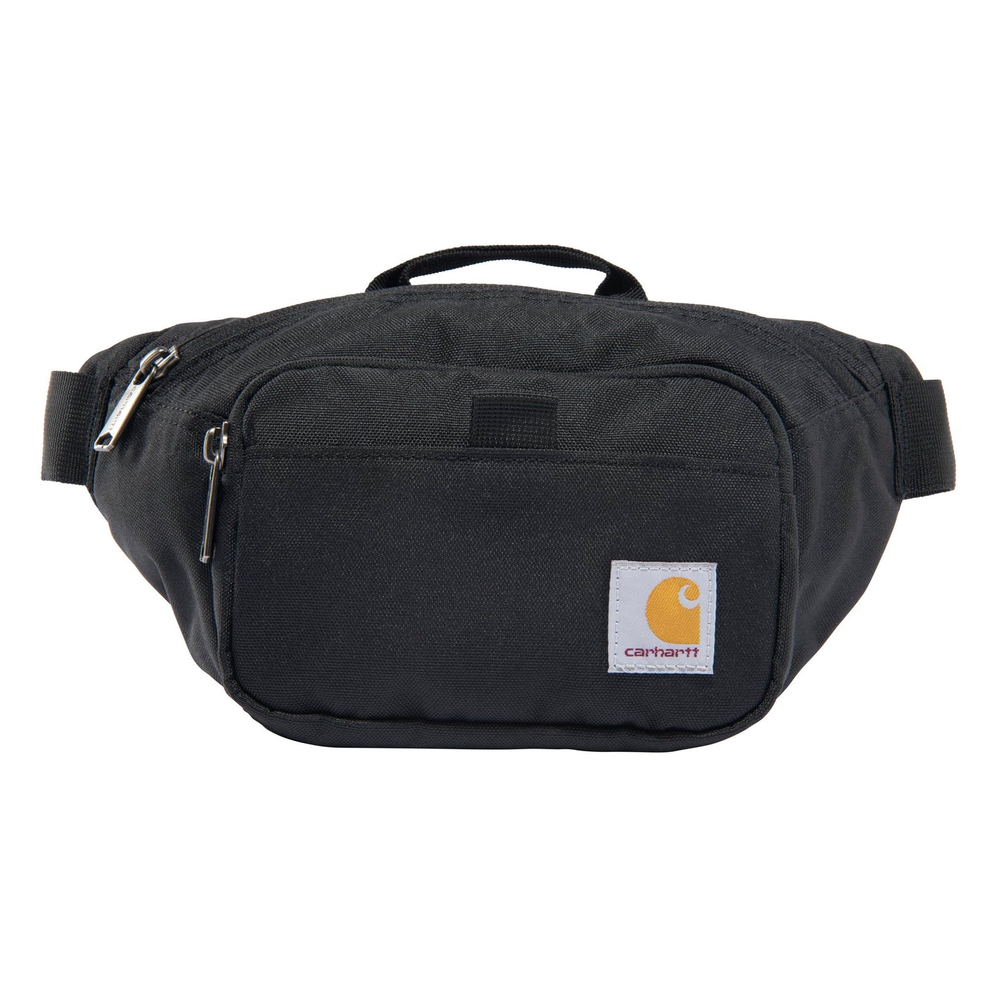 Carhartt Classic Adjustable Sling Bag, Durable, 600-Denier Water Resistant Hip Pack, Essential Waist Pack (Black)