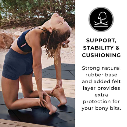 Plyopic. Ultra-Grip Pro Yoga Mat – EXTREME Non-Slip Performance - Dry & Wet Grip - Alignment Lines - Comfortable & Sweat Resistant - For Yoga, Pilates, Exercise, Workout, Bikram & Hot Yoga