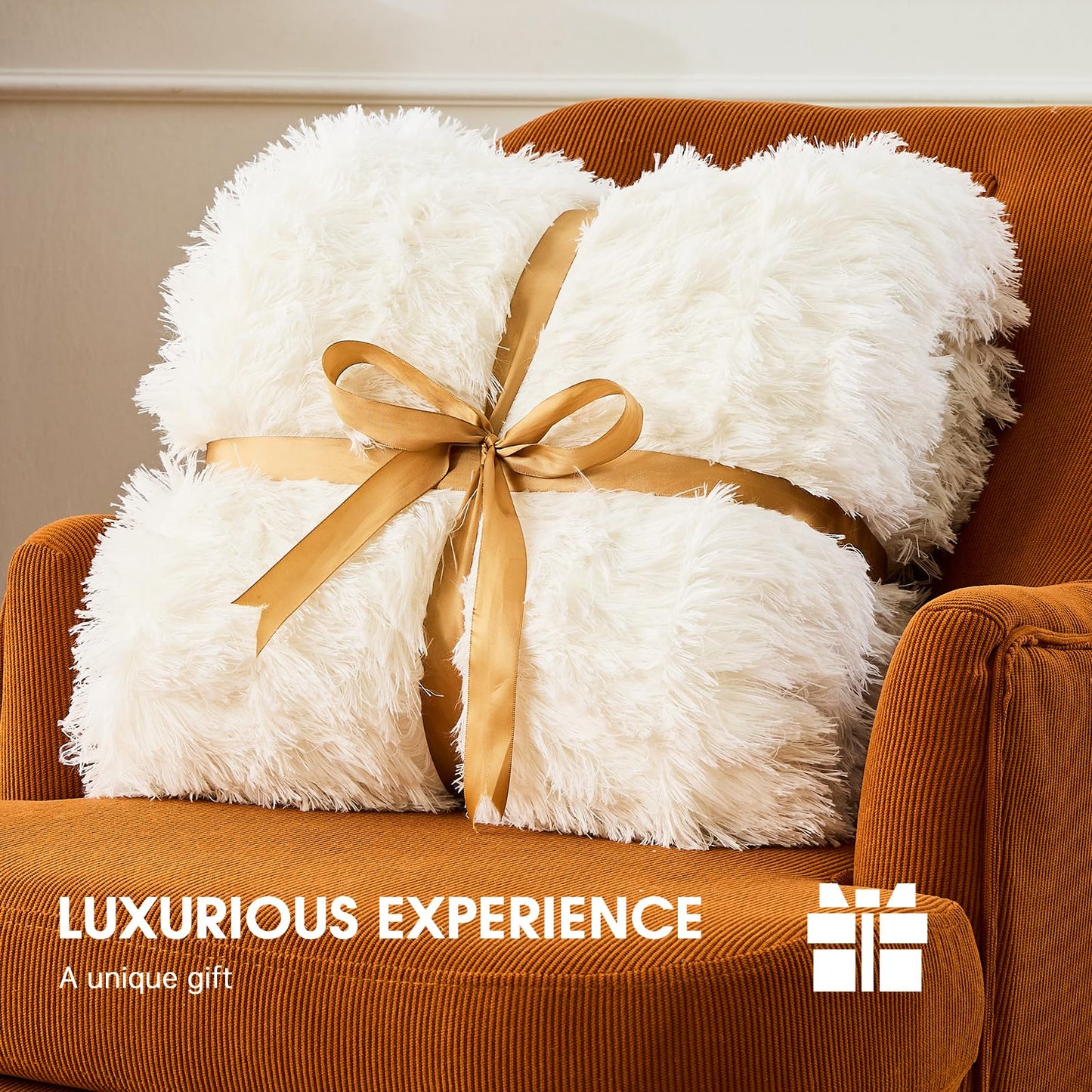 Heated Electric Blanket Throw,Warm Winter Birthday Gifts for Women Her Grandma-Faux Fur with Soft Sherpa,10 Heat Settings,5 Time Settings with Fast Heating, 50x60, Rainbow