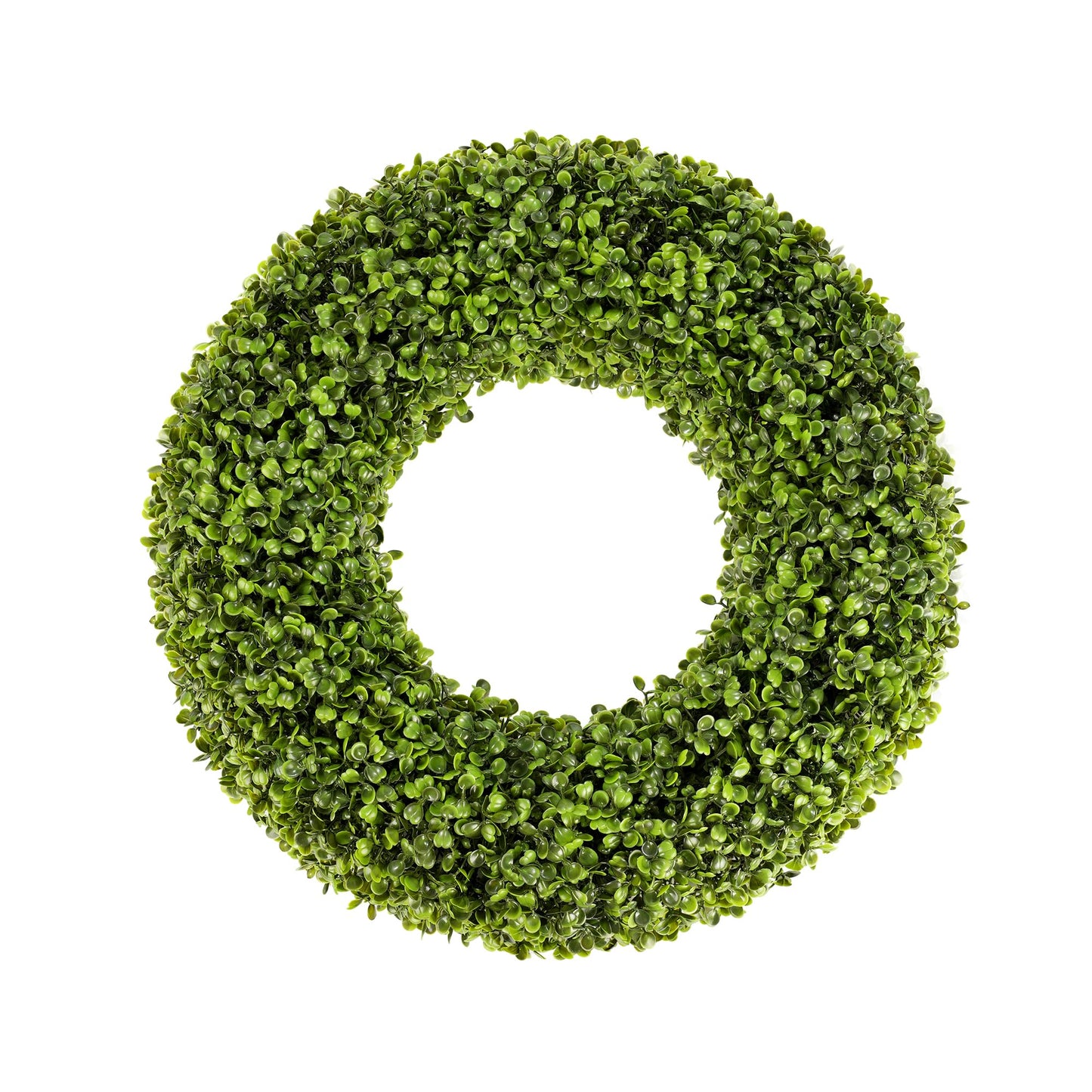SEVENLOVE Boxwood Wreath,20inch Wreath for Front Door Greenery Wreath Outdoor/Indoor Green Home Round All Year Round Farmhouse St Patricks Day Decorations