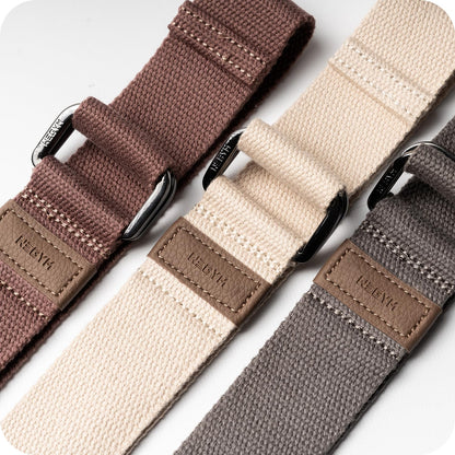 WeGym Yoga Straps, Adjustable Strap for Stretching at Home, Essential Accessories for Yoga, Pilates, Physical Therapy, Mobility Workouts, Sandstone