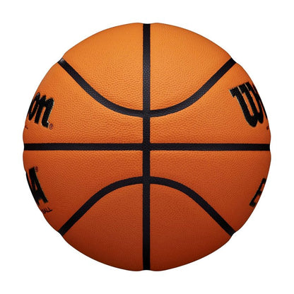 WILSON NCAA Evo NXT Indoor Game Basketball - Size 6-28.5",Orange