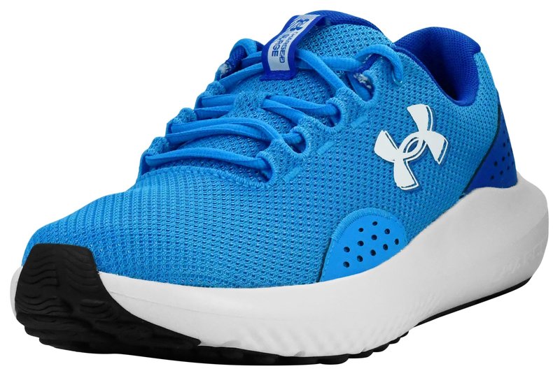 Under Armour Men's Charged Surge 4, (428) Electric Blue/Royal/White, 6.5, US