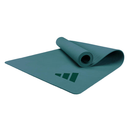 Adidas Premium Yoga Mat, Firm-Density Workout Mat, 5 mm
